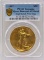 1907 United States Saint-Gaudens High Relief $20 Gold Piece PCGS Genuine Mount Removed VF Detail