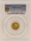 1857-O United States Liberty Head Coronet Type Quarter Eagle $2.50 Gold Coin PCGS AU 53