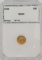 1850 United States $1 Liberty Head Gold Coin PCI MS65