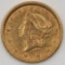 1851 United States $1 Liberty Head Gold Coin