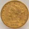 1906-S United States Liberty Head Coronet Type Eagle $10.00 Gold Coin