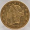 1878-S United States Liberty Head Double Eagle $20.00 Gold Piece