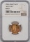 1896 A 20 Francs Fasces Privy Gold Coin NGC MS-63