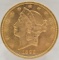 1893 United States Liberty Head Double Eagle $20.00 Gold Piece