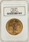 1924 United States Saint-Gaudens Double Eagle $20.00 Gold Piece NGC MS 64