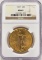1927 United States Saint-Gaudens Double Eagle $20.00 Gold Piece NGC MS 62