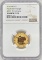 2020-W United States Mayflower Voyage Reverse Proof $10 1/4 Ounce Gold Coin NGC Reverse Proof 70