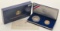 1987 United States Silver Dollar and Gold $5 Constitution Proof Coin Set In Box