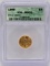 1999 United States $5 American Eagle 1/10 Ounce Fine Gold Coin ICG MS 70
