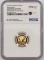 2016 P Australian Kangaroo 1/10th Ounce .9999 Fine Gold 15 Dollar Coin NGC Certified Genuine