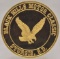 1990 Black Hills Motor Classic 50th Anniversary Sturgis One Troy Ounce .999 Fine Gold Medal SN: 13