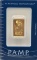 Swiss PAMP 10 Gram .9999 Fine Gold Bar In Original Packaging