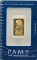 Swiss PAMP 10 Gram .9999 Fine Gold Bar In Original Packaging