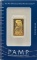 Swiss PAMP 10 Gram .9999 Fine Gold Bar In Original Packaging