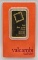 Swiss Valcambi One Troy Ounce .9999 Fine Gold Bar In Original Packaging