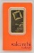 Swiss Valcambi One Troy Ounce .9999 Fine Gold Bar In Original Packaging