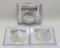(3) 2011 Canada Silver Maple Leaf $5 Uncirculated Coins