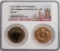 2023 Great Britain King Charles III Coronation Gold 2-Coin Set NGC MS 69 (2 Ounces .999 Fine Gold)