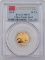 2013 China Panda 50 Yuan 1/10 Ounce .999 Fine Gold Coin PCGS MS 70 First Strike