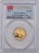 2013 China Panda 50 Yuan 1/10 Ounce .999 Fine Gold Coin PCGS MS 70 First Strike