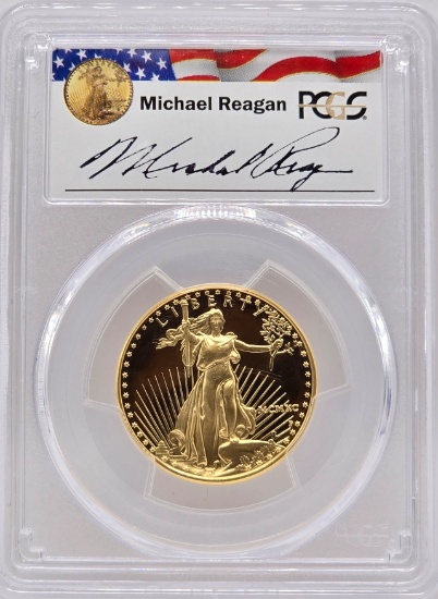 1990-P United States $25 American Eagle 1/2 Ounce Fine Gold Proof Coin PCGS PF 69 DCAM