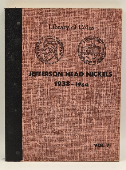 72 Pc. 1938-1964 U.S. Jefferson Nickel Uncirculated & Proof Coin Set