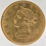1879 United States Liberty Head Coronet Type Eagle $10.00 Gold Coin