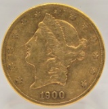 1900-S United States Liberty Head Double Eagle $20.00 Gold Piece