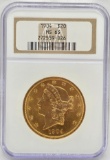 1904 United States Liberty Head Double Eagle $20.00 Gold Piece NGC MS 63