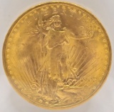 1908 No Motto United States Saint-Gaudens Double Eagle $20.00 Gold Piece