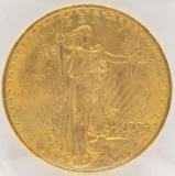 1908 No Motto United States Saint-Gaudens Double Eagle $20.00 Gold Piece