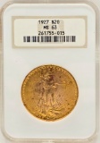 1927 United States Saint-Gaudens Double Eagle $20.00 Gold Piece NGC MS 63