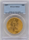 1927 United States Saint-Gaudens Double Eagle $20.00 Gold Piece PCGS MS 63