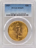 1927 United States Saint-Gaudens Double Eagle $20.00 Gold Piece PCGS MS 65+