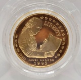 1993-W United States Bill Of Rights $5 Gold Commemorative Proof Coin