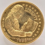 1993-W United States Bill Of Rights $5 Gold Commemorative Proof Coin