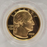 1999-W United States George Washington $5 Gold Commemorative Proof Coin