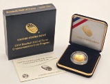 2014-W United States Baseball Hall Of Fame $5 Gold Commemorative Uncirculated Coin MIB