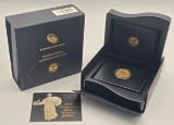 2016-W United States Standing Liberty Quarter 100th Anniversary 1/4 Ounce Gold Coin MIB