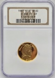 1997 Niue $100 Diana Princess Of Wales Proof Gold Coin NGC PF 69