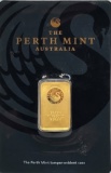 The Perth Mint 5 Gram .9999 Fine Gold Bar In Original Packaging