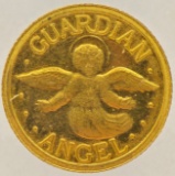 My Guardian Angel 1/20 Ounce .9999 Fine Gold Medal