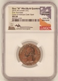 2019-W Lowell Washington Quarter NGC MS 64 First Releases Great American Coin Hunt