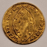 1606-12 Italian States-Venice Zecchino Gold Coin