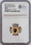 2023 British 10 Pound Britannia Gold Coin NGC MS 69 (Last 500 Struck, Queen Elizabeth II Obverse)