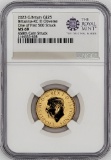 2023 British 25 Pound Britannia Gold Coin NGC MS 69 (First 500 Struck, King Charles III Obverse)