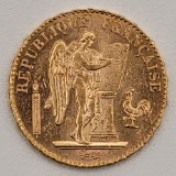 1897A France 20 Francs Gold Coin