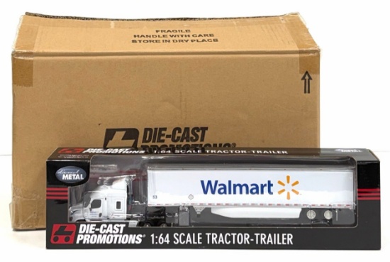 DCP 1:64 Walmart Tractor and Trailer in Box w/Stock Box, No. 20811