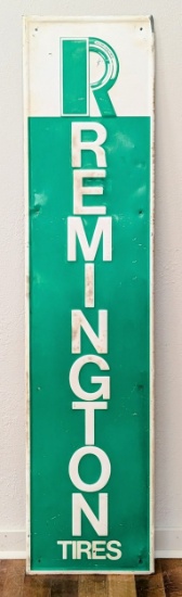Vtg SST Remington Tire Advertising Sign