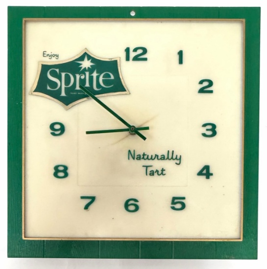 Sprite Soda Pop Advertising Wall Clock